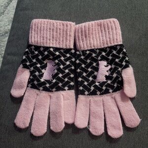 Juicy Couture Pink Gloves One Size
